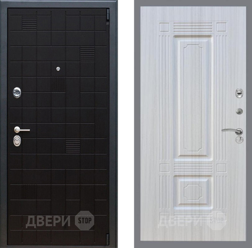 Входная металлическая Дверь Рекс (REX) 12 FL-2 Сандал белый в Дмитрове