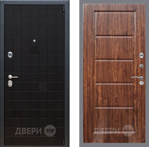 Входная металлическая Дверь Рекс (REX) 12 FL-39 орех тисненый в Дмитрове