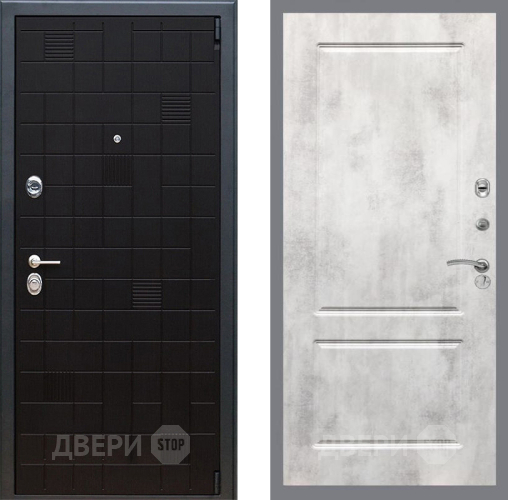 Входная металлическая Дверь Рекс (REX) 12 FL-117 Бетон светлый в Дмитрове