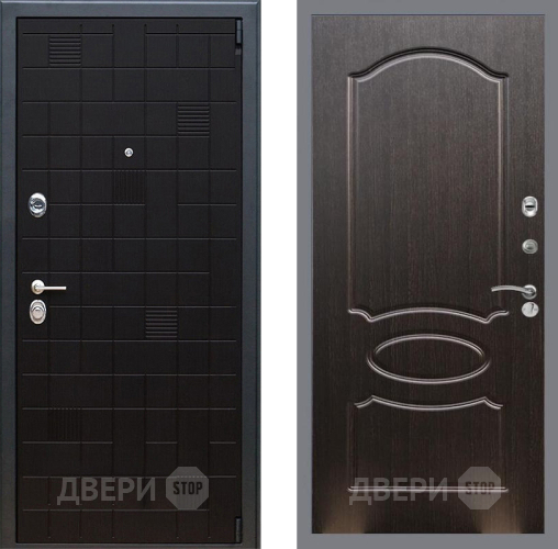 Входная металлическая Дверь Рекс (REX) 12 FL-128 Венге светлый в Дмитрове