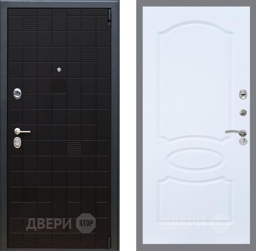Входная металлическая Дверь Рекс (REX) 12 FL-128 Силк Сноу в Дмитрове