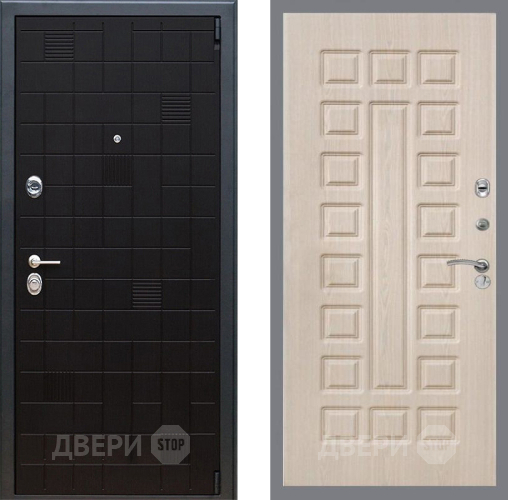 Входная металлическая Дверь Рекс (REX) 12 FL-183 Беленый дуб в Дмитрове