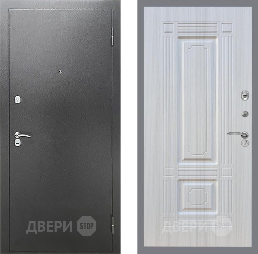 Входная металлическая Дверь Рекс (REX) Сити FL-2 Сандал белый в Дмитрове