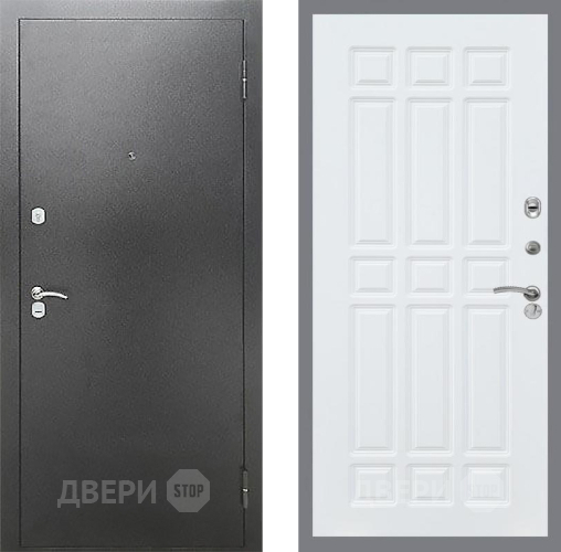 Входная металлическая Дверь Рекс (REX) Сити FL-33 Силк Сноу в Дмитрове