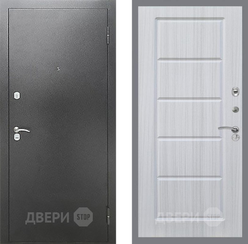 Входная металлическая Дверь Рекс (REX) Сити FL-39 Сандал белый в Дмитрове