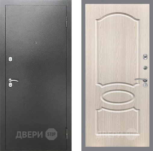 Входная металлическая Дверь Рекс (REX) Сити FL-128 Беленый дуб в Дмитрове