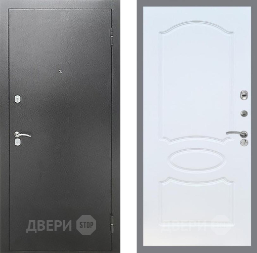 Дверь Рекс (REX) Сити FL-128 Белый ясень в Дмитрове
