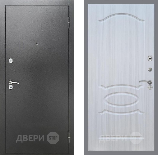 Входная металлическая Дверь Рекс (REX) Сити FL-128 Сандал белый в Дмитрове