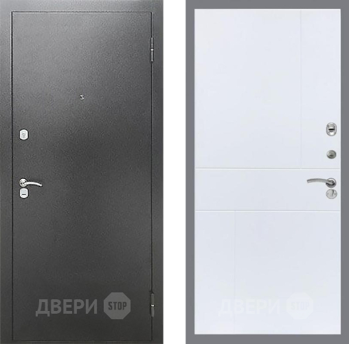 Входная металлическая Дверь Рекс (REX) Сити FL-290 Силк Сноу в Дмитрове