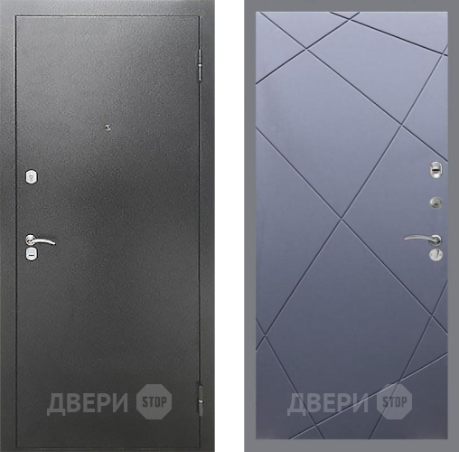 Входная металлическая Дверь Рекс (REX) Сити FL-291 Силк титан в Дмитрове