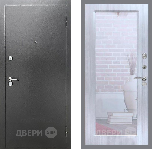 Дверь Рекс (REX) Сити Зеркало Пастораль Сандал белый в Дмитрове