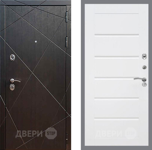 Дверь Рекс (REX) 13 Венге Сити Белый ясень в Дмитрове