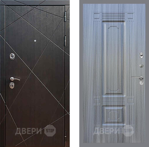 Входная металлическая Дверь Рекс (REX) 13 Венге FL-2 Сандал грей в Дмитрове