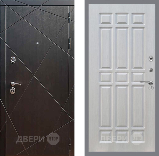 Входная металлическая Дверь Рекс (REX) 13 Венге FL-33 Лиственница беж в Дмитрове