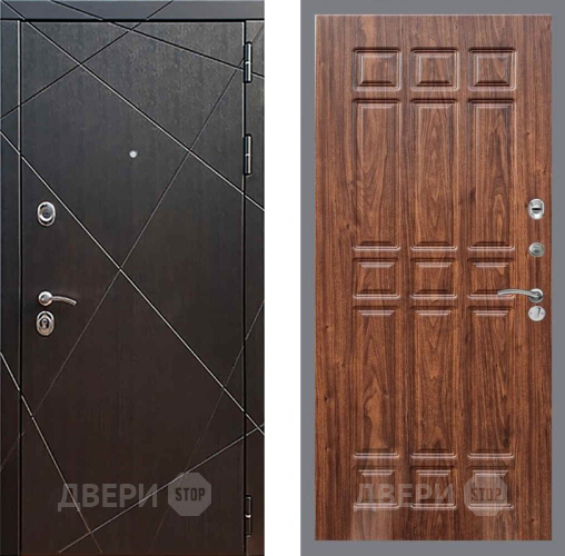Дверь Рекс (REX) 13 Венге FL-33 орех тисненый в Дмитрове