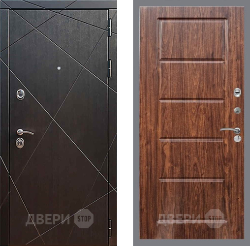 Входная металлическая Дверь Рекс (REX) 13 Венге FL-39 орех тисненый в Дмитрове