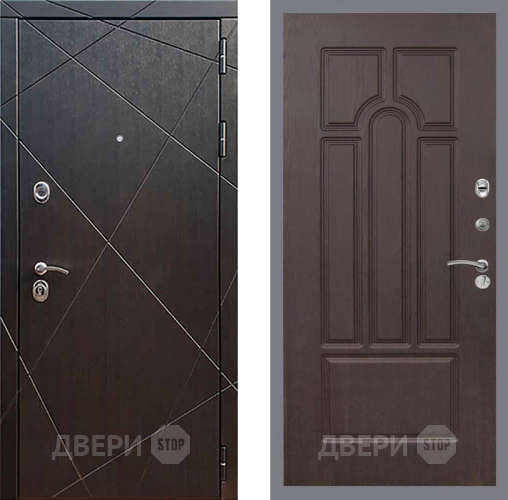 Входная металлическая Дверь Рекс (REX) 13 Венге FL-58 Венге в Дмитрове