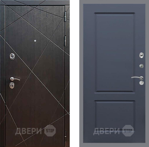 Дверь Рекс (REX) 13 Венге FL-117 Силк титан в Дмитрове