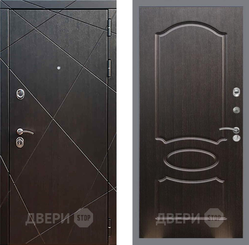 Дверь Рекс (REX) 13 Венге FL-128 Венге светлый в Дмитрове