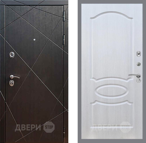 Входная металлическая Дверь Рекс (REX) 13 Венге FL-128 Лиственница беж в Дмитрове