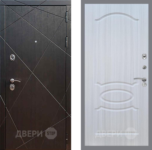 Входная металлическая Дверь Рекс (REX) 13 Венге FL-128 Сандал белый в Дмитрове