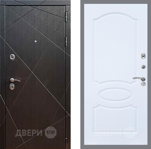 Дверь Рекс (REX) 13 Венге FL-128 Силк Сноу в Дмитрове