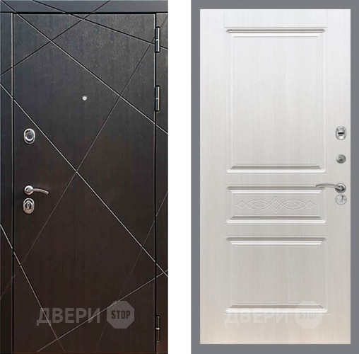 Входная металлическая Дверь Рекс (REX) 13 Венге FL-243 Лиственница беж в Дмитрове