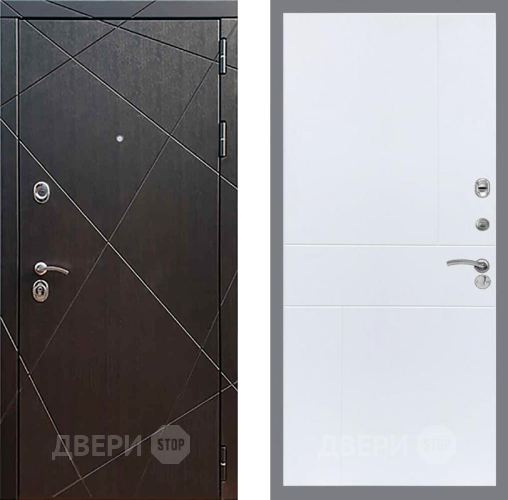 Входная металлическая Дверь Рекс (REX) 13 Венге FL-290 Силк Сноу в Дмитрове
