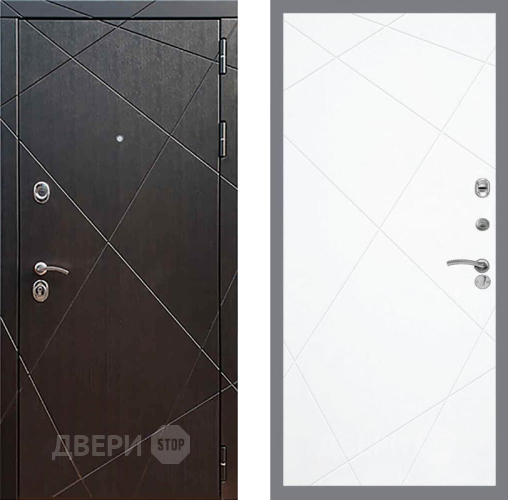 Входная металлическая Дверь Рекс (REX) 13 Венге FL-291 Силк Сноу в Дмитрове