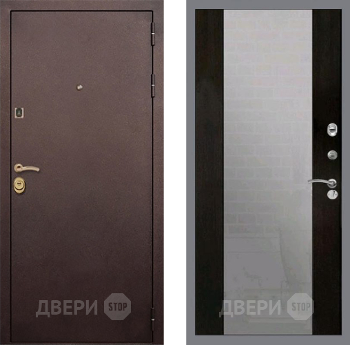 Дверь Рекс (REX) Лайт 3К СБ-16 Зеркало Венге в Дмитрове