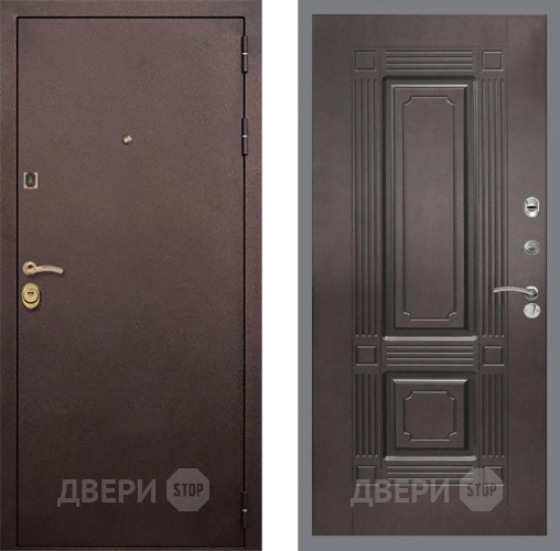 Входная металлическая Дверь Рекс (REX) Лайт 3К FL-2 Венге в Дмитрове