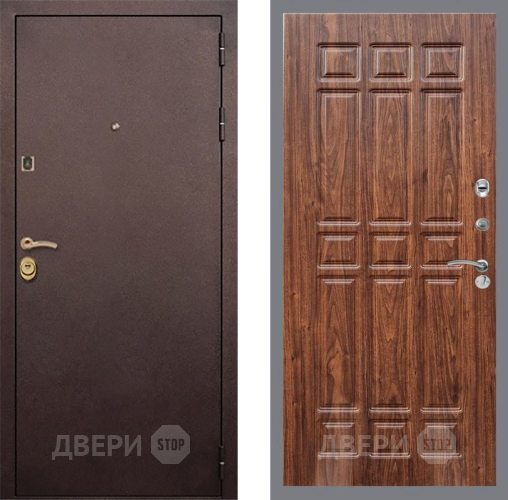 Дверь Рекс (REX) Лайт 3К FL-33 орех тисненый в Дмитрове