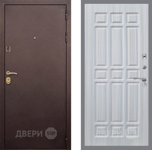 Входная металлическая Дверь Рекс (REX) Лайт 3К FL-33 Сандал белый в Дмитрове