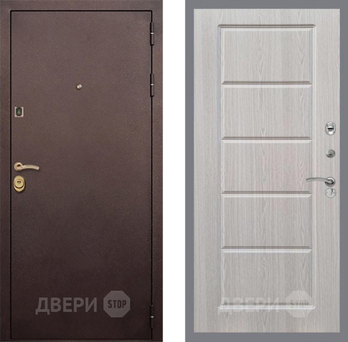 Входная металлическая Дверь Рекс (REX) Лайт 3К FL-39 Беленый дуб в Дмитрове