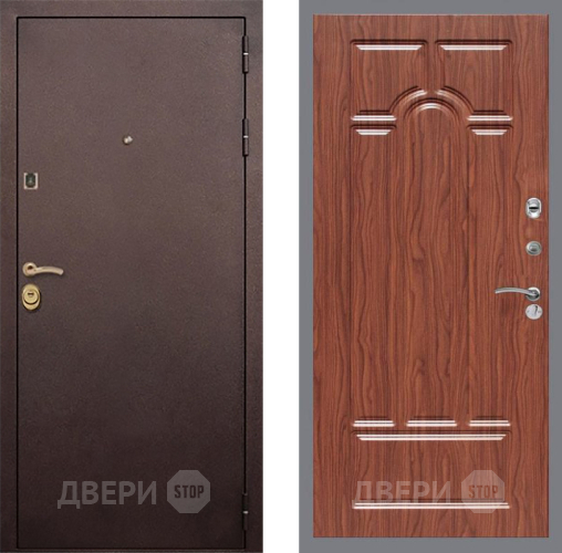 Дверь Рекс (REX) Лайт 3К FL-58 орех тисненый в Дмитрове