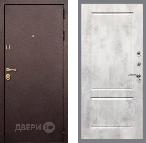 Дверь Рекс (REX) Лайт 3К FL-117 Бетон светлый в Дмитрове