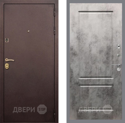 Дверь Рекс (REX) Лайт 3К FL-117 Бетон темный в Дмитрове