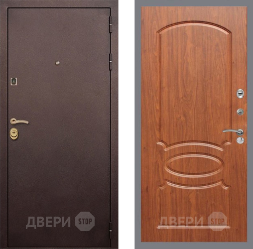 Входная металлическая Дверь Рекс (REX) Лайт 3К FL-128 Морёная берёза в Дмитрове