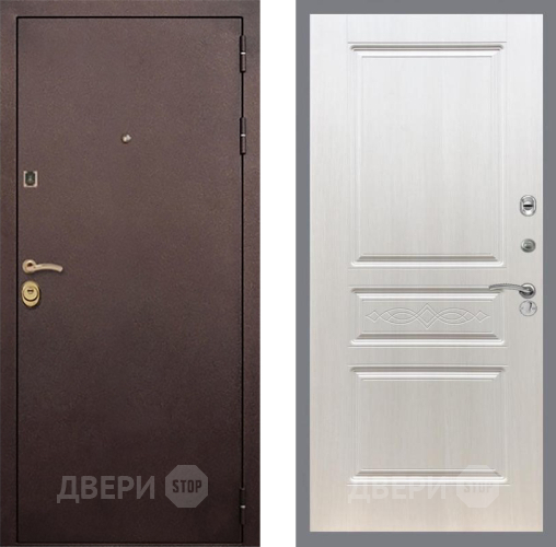 Входная металлическая Дверь Рекс (REX) Лайт 3К FL-243 Лиственница беж в Дмитрове