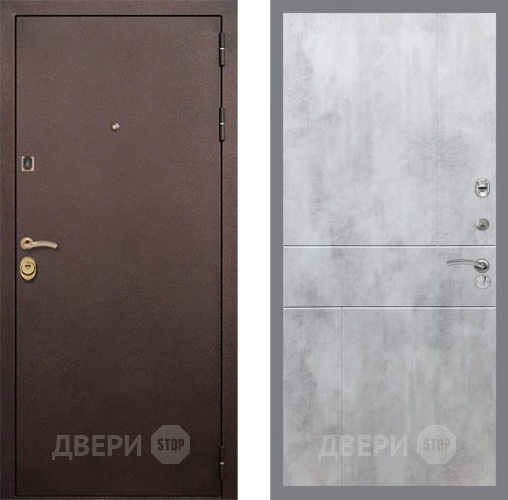 Дверь Рекс (REX) Лайт 3К FL-290 Бетон светлый в Дмитрове
