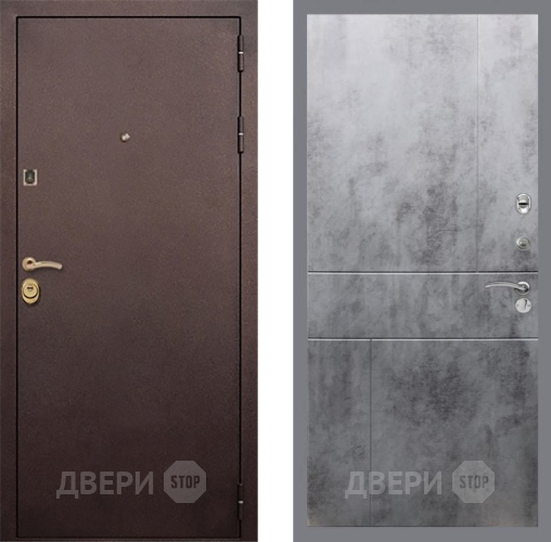 Дверь Рекс (REX) Лайт 3К FL-290 Бетон темный в Дмитрове
