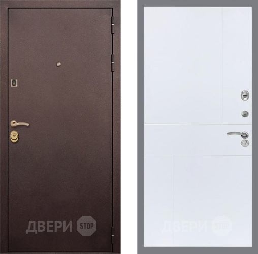 Входная металлическая Дверь Рекс (REX) Лайт 3К FL-290 Силк Сноу в Дмитрове