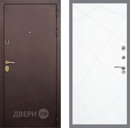 Входная металлическая Дверь Рекс (REX) Лайт 3К FL-291 Силк Сноу в Дмитрове