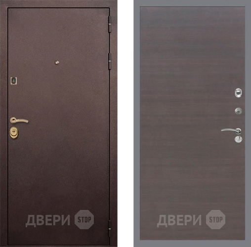 Входная металлическая Дверь Рекс (REX) Лайт 3К GL венге поперечный в Дмитрове