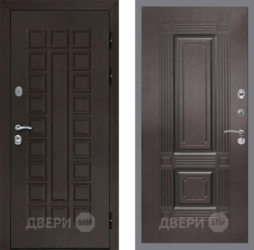 Входная металлическая Дверь Рекс (REX) Сенатор 3К FL-2 Венге в Дмитрове