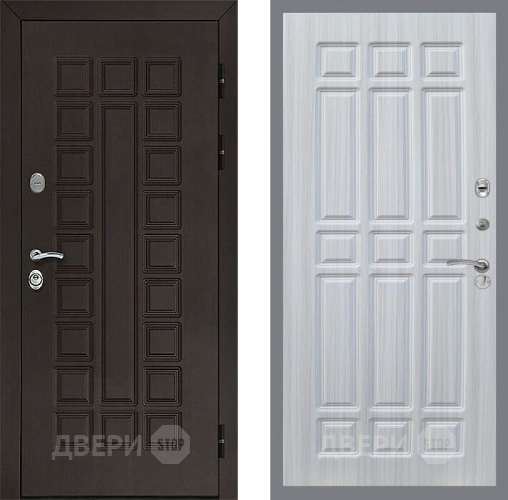 Входная металлическая Дверь Рекс (REX) Сенатор 3К FL-33 Сандал белый в Дмитрове