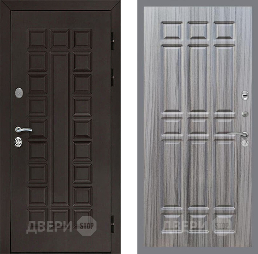 Входная металлическая Дверь Рекс (REX) Сенатор 3К FL-33 Сандал грей в Дмитрове