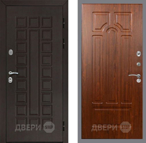 Входная металлическая Дверь Рекс (REX) Сенатор 3К FL-58 Морёная берёза в Дмитрове