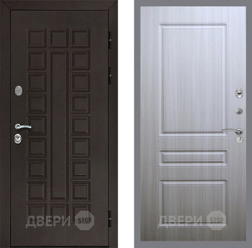 Входная металлическая Дверь Рекс (REX) Сенатор 3К FL-243 Сандал белый в Дмитрове