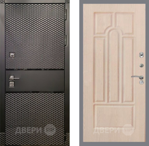 Дверь Рекс (REX) 15 Черный Кварц FL-58 Беленый дуб в Дмитрове